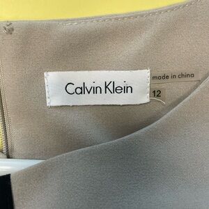 Calvin Klein Taupe Dress